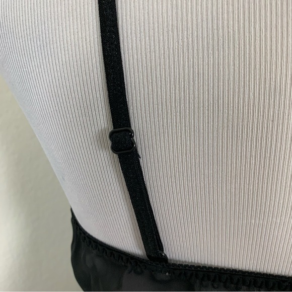 Passion Forever Black Nighty Size Medium French Maid Inspired Bows Coquette - Picture 6 of 17